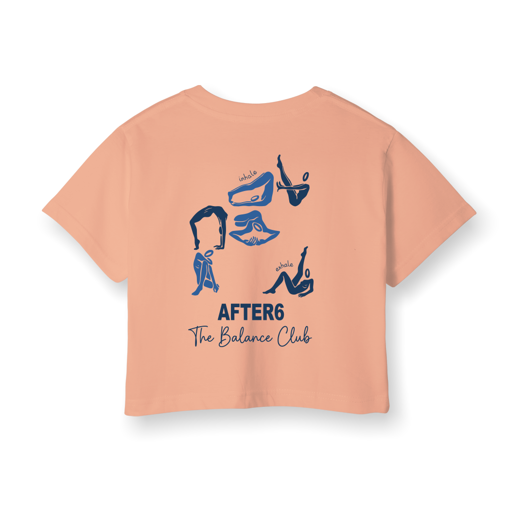 After6 The Balance Club - Crop T-Shirt