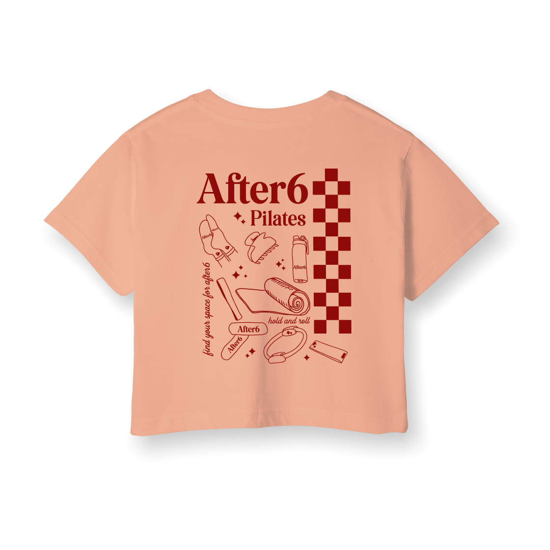 After6 Pilates Club - Crop T-Shirt