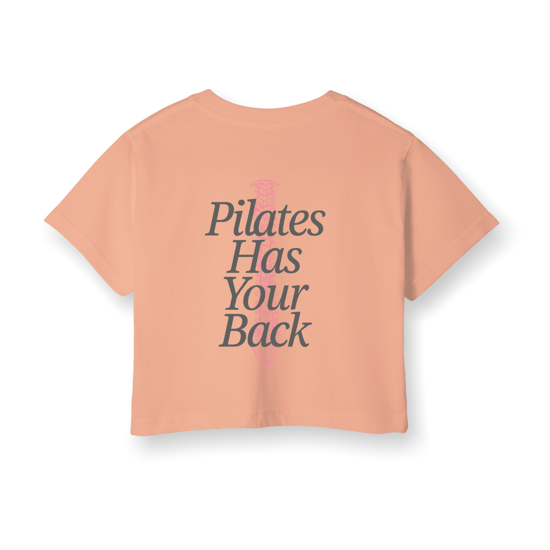 Pilates Has Your Back - Crop T-Shirt