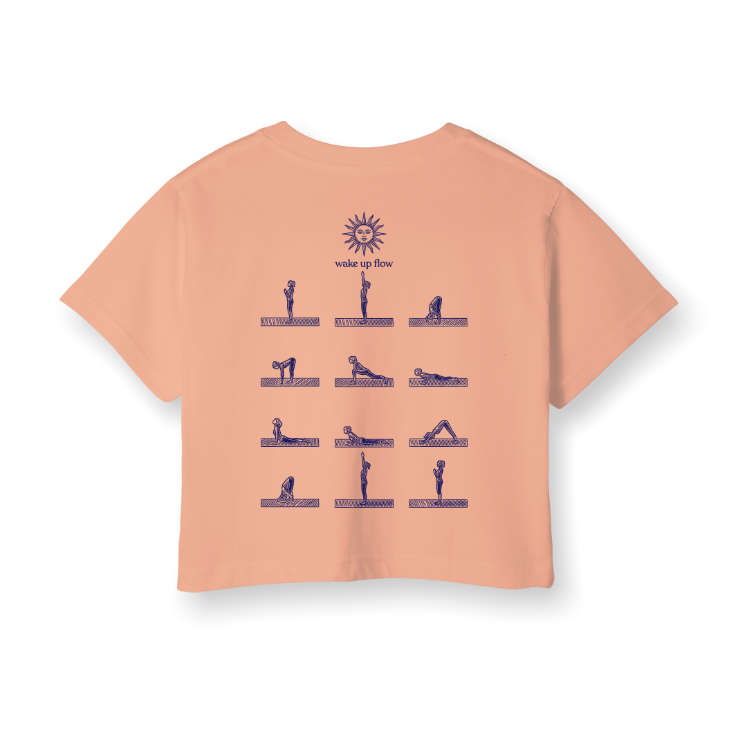 Wake Up Flow - Crop T-Shirt