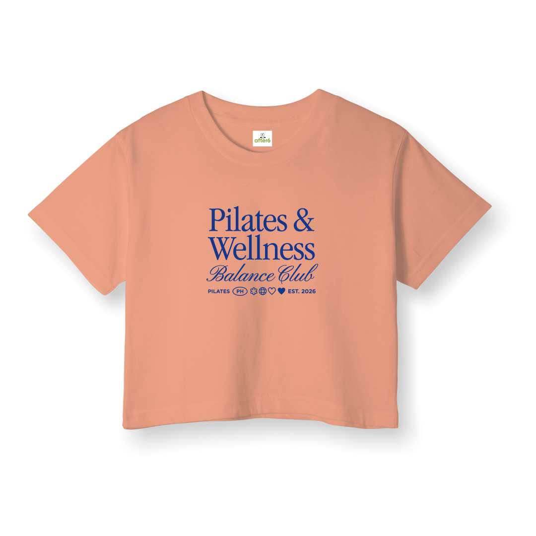 Pilates Wellnes - Crop T-Shirt