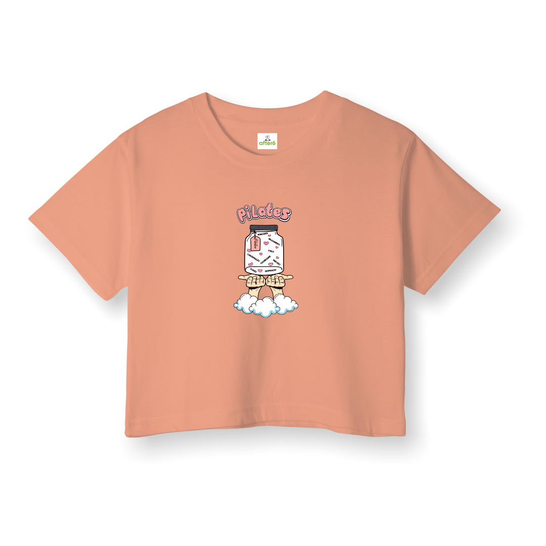 Pilates-Relaxamento - Crop T-Shirt