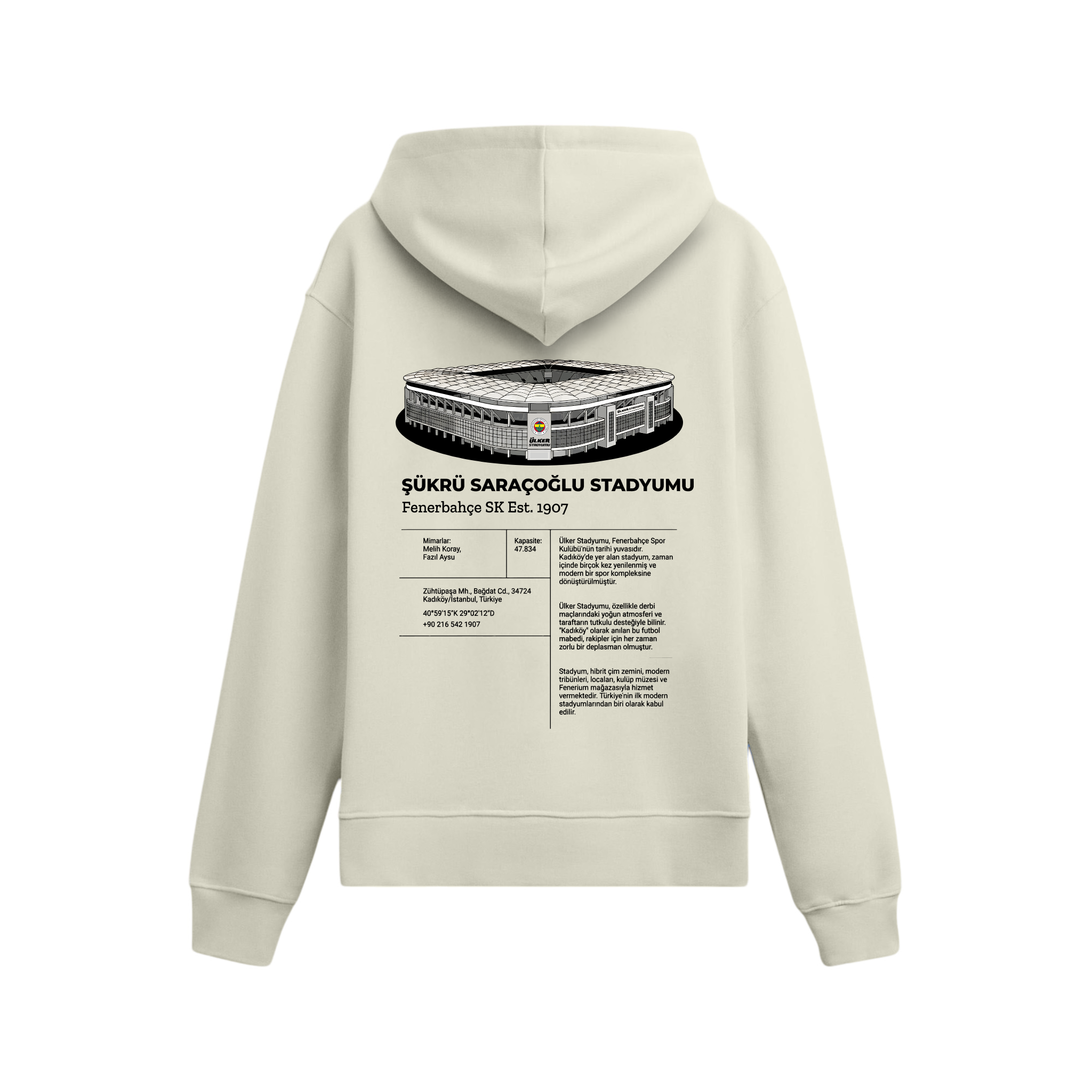 Est 1907 - Oversize Hoodie