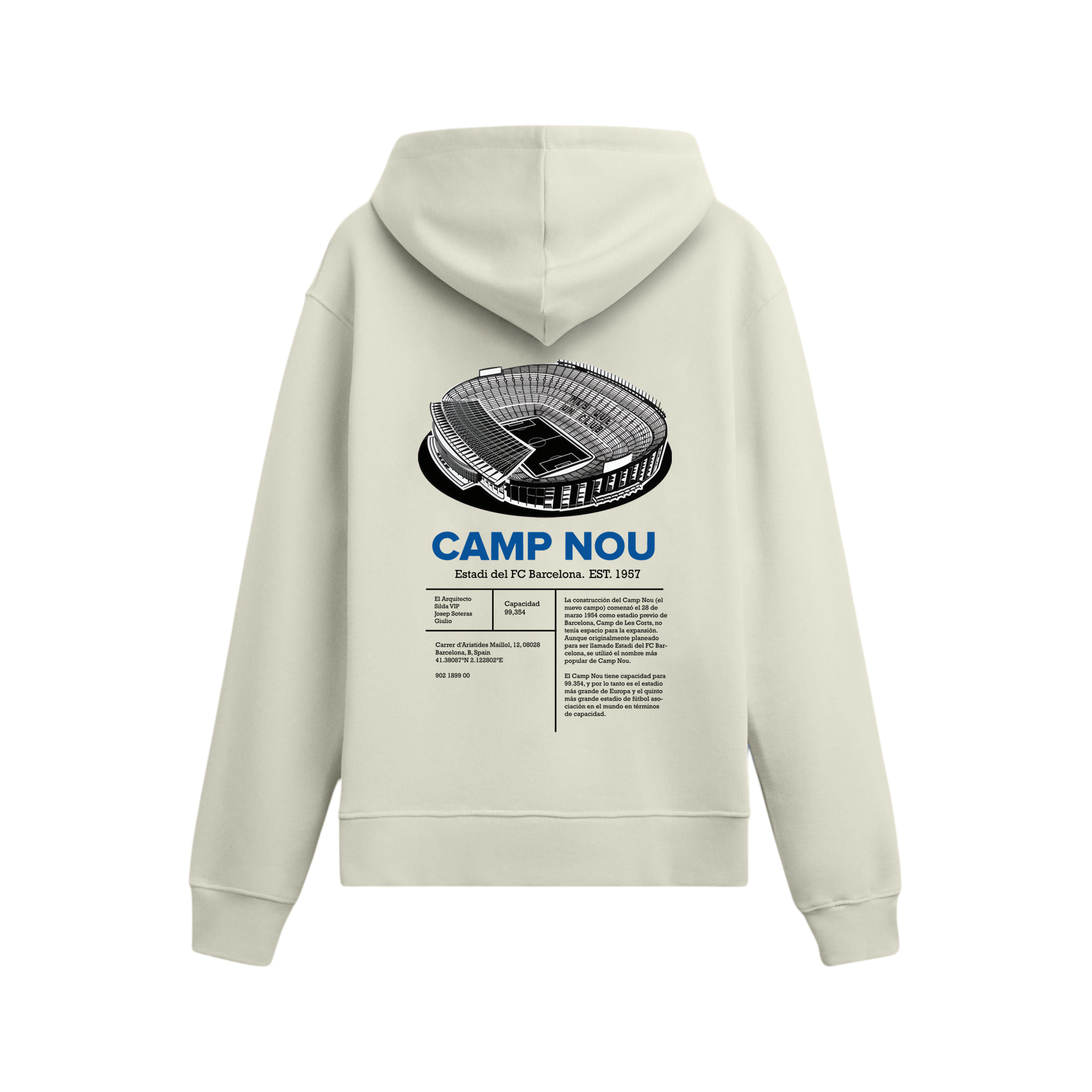 Camp Nou - Oversize Hoodie