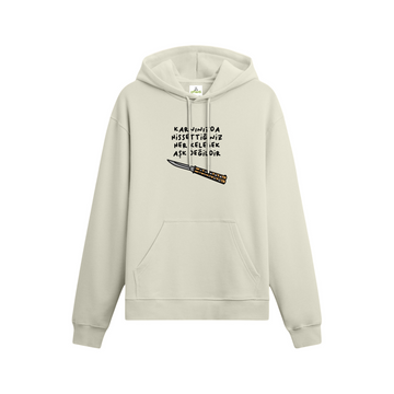 Her Kelebek Aşk Değildir - Oversize Hoodie