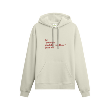 Yarın için şimdiden yoruldum - Oversize Hoodie