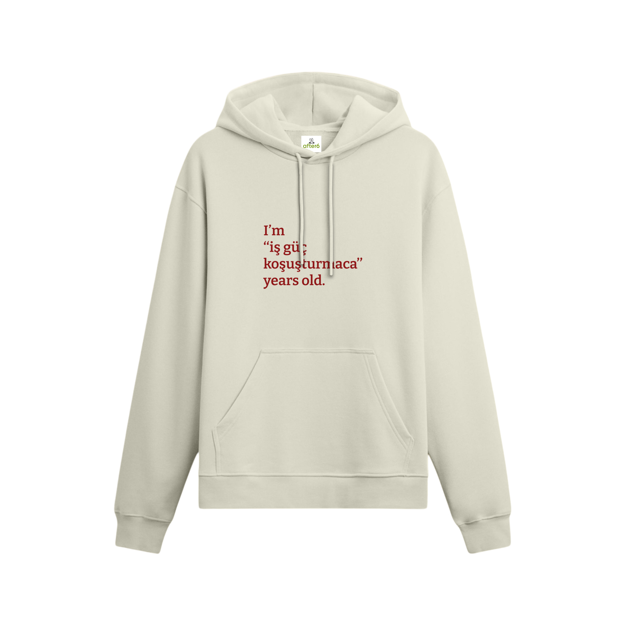 İş güç koşuşturmaca - Oversize Hoodie