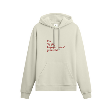 İş güç koşuşturmaca - Oversize Hoodie
