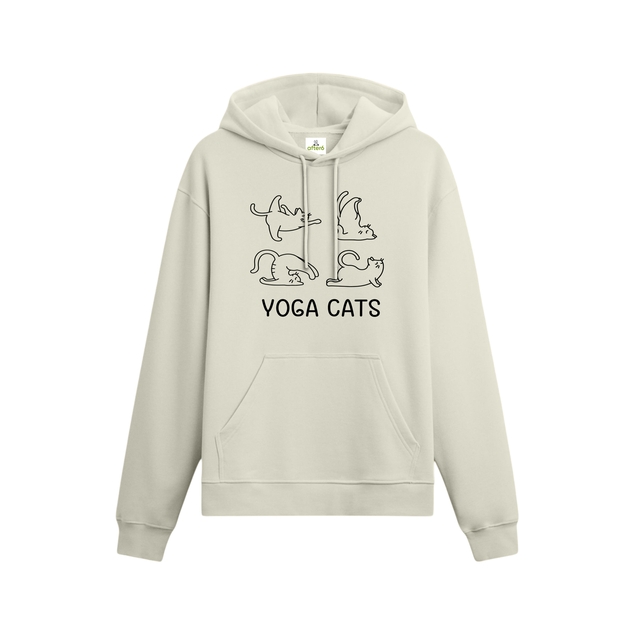 Yoga Cats - Oversize Hoodie
