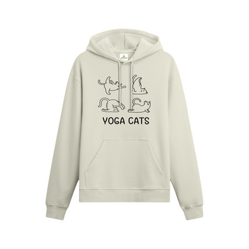 Yoga Cats - Oversize Hoodie