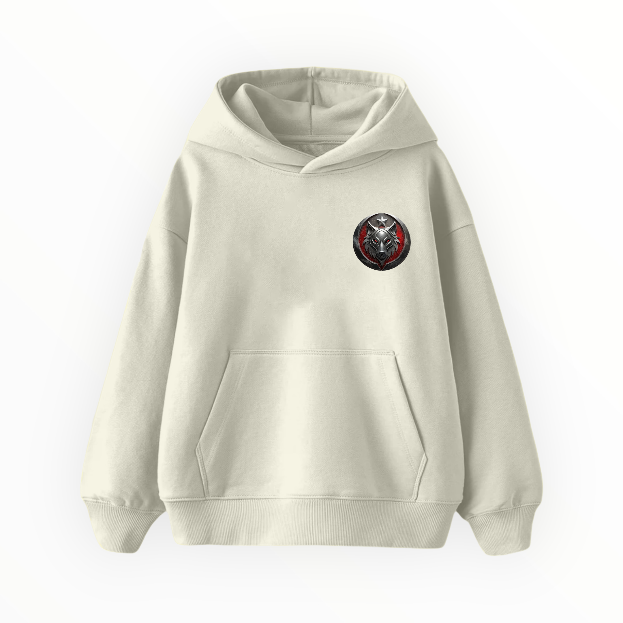 Black Wolf - Çocuk Hoodie