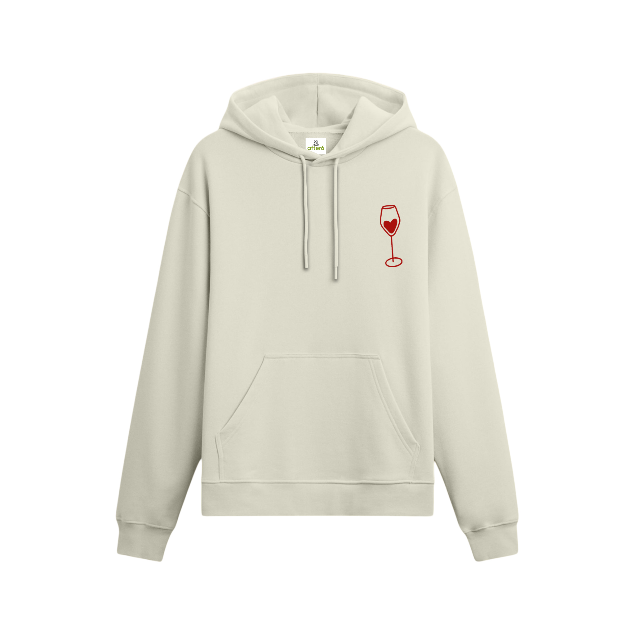 Glass of wine - Oversize Hoodie