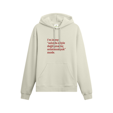 Aslında o öyle değil ama - Oversize Hoodie
