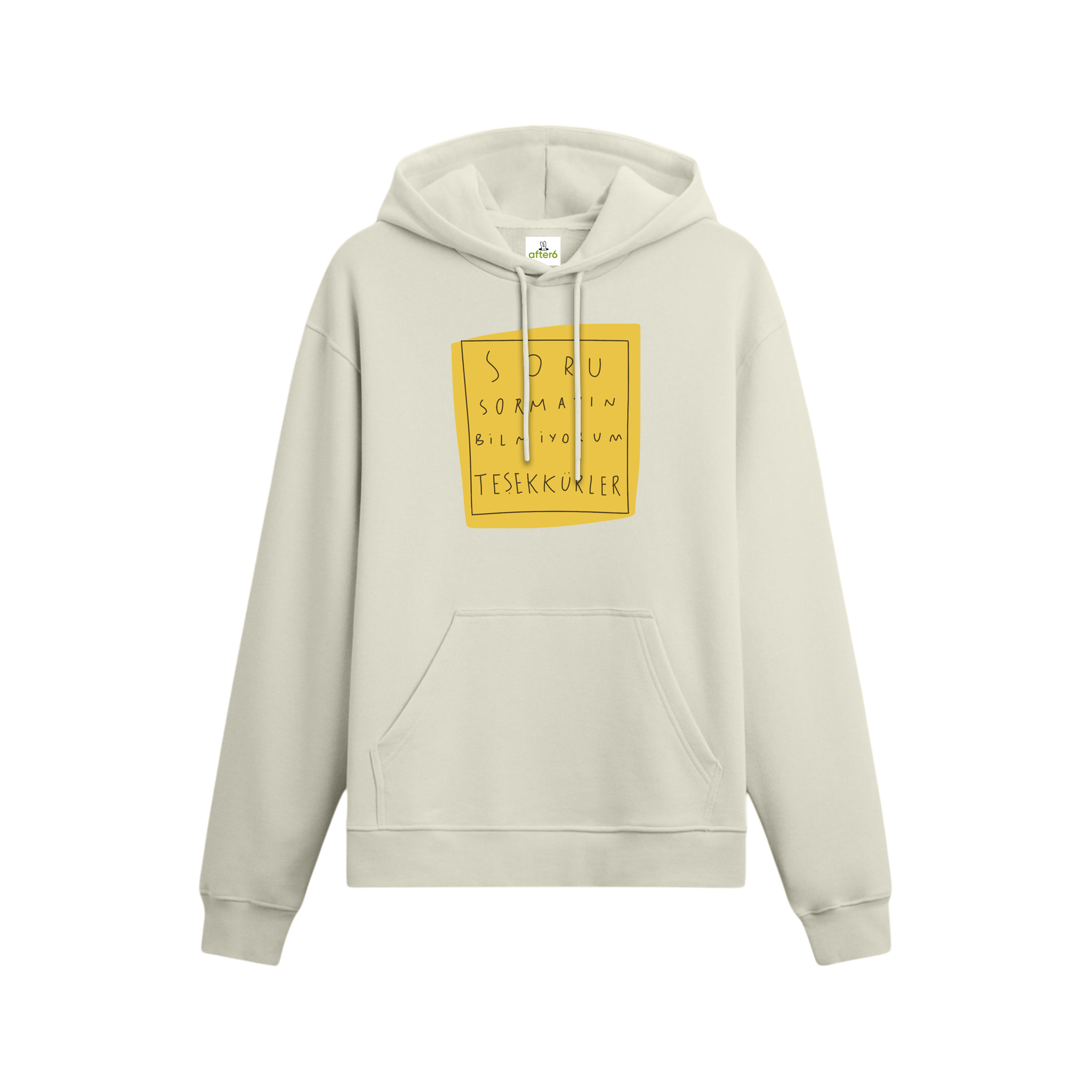 Soru Sormayın - Oversize Hoodie