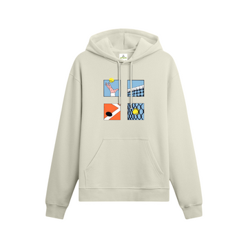 Lines & Tennis - Oversize Hoodie