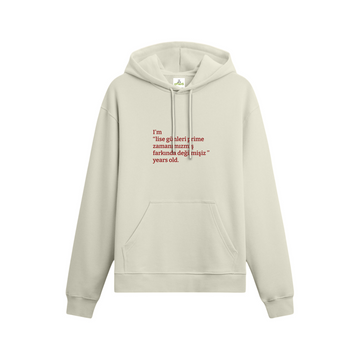 Lise günleri prime zamanımızmış - Oversize Hoodie