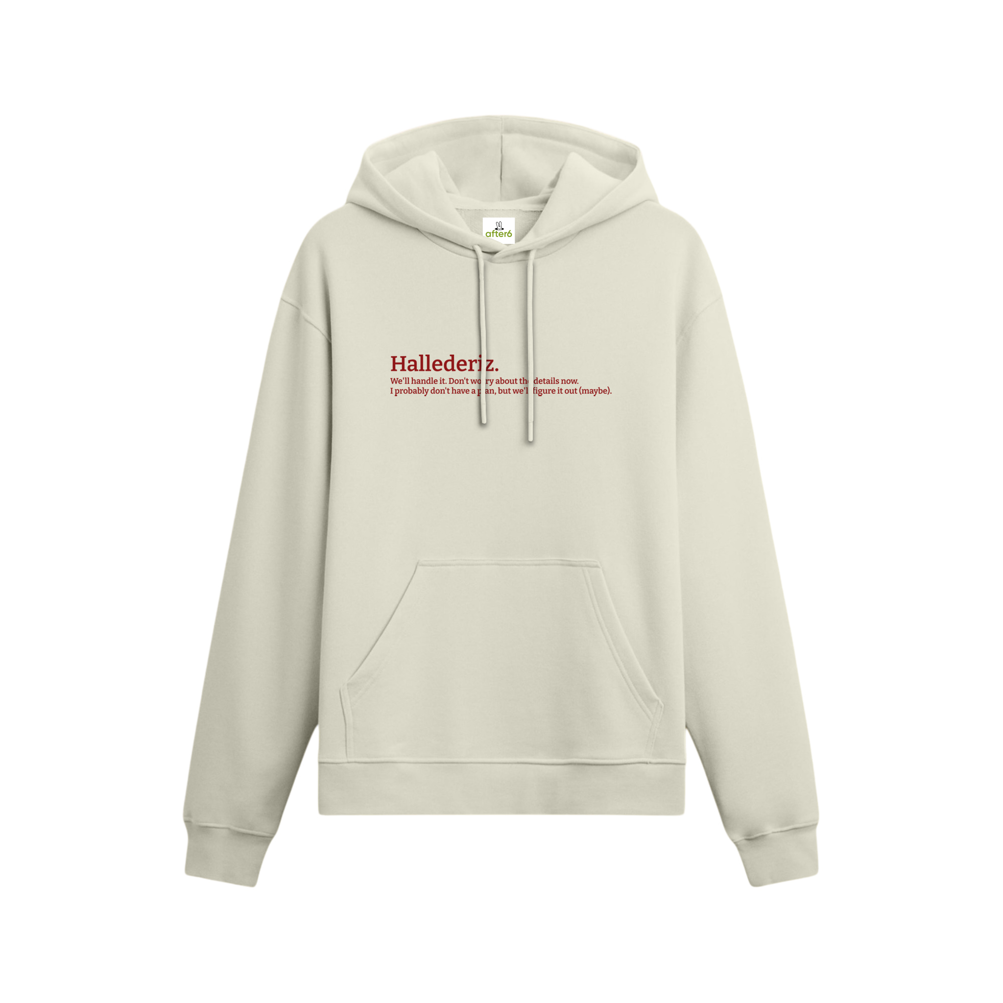 Hallederiz - Oversize Hoodie