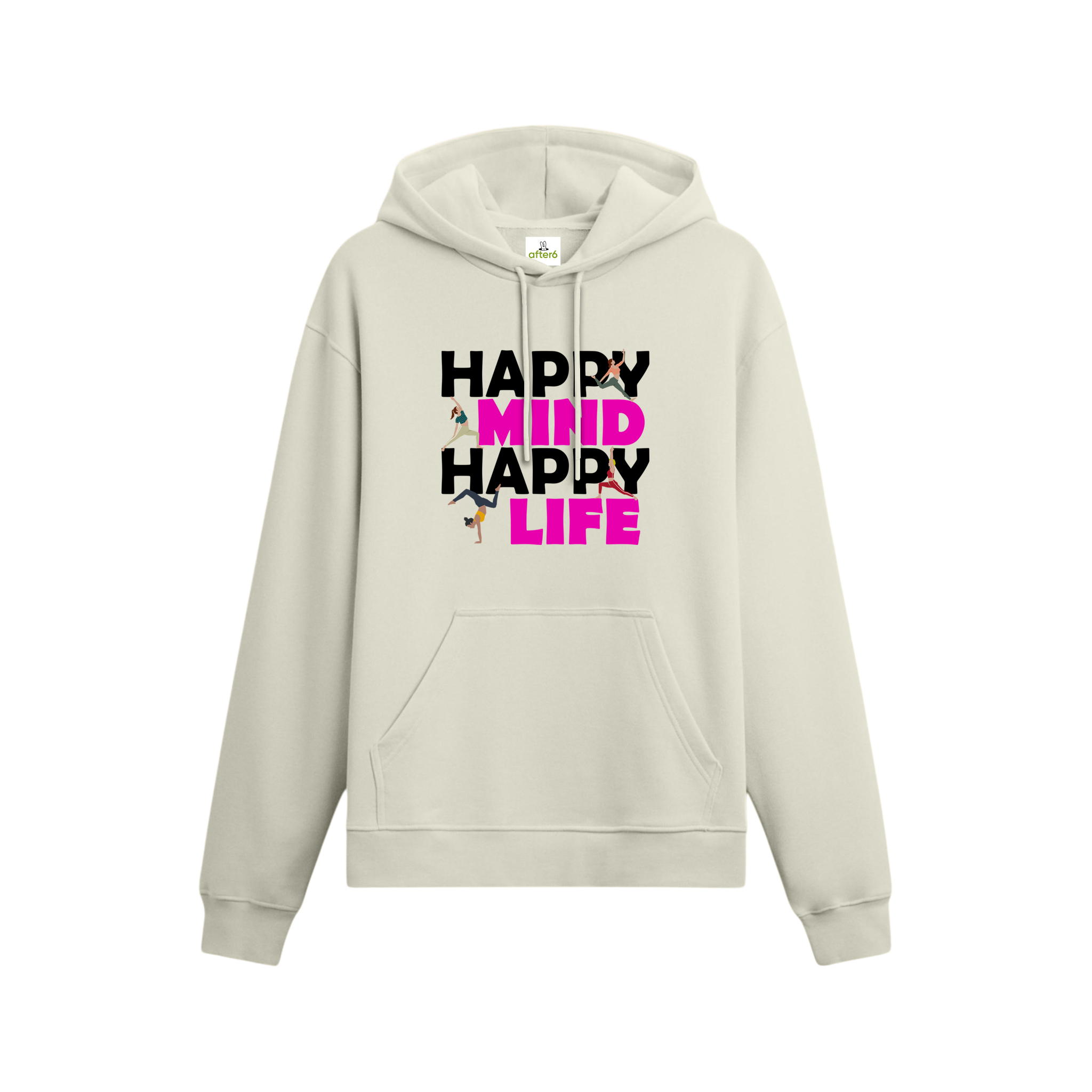 Happy Mind Happy Life - Oversize Hoodie