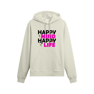 Happy Mind Happy Life - Oversize Hoodie