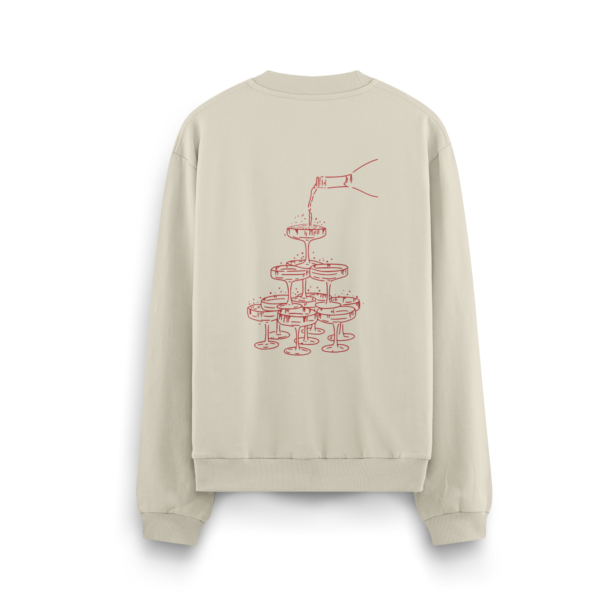 Wine - Oversize Sweatshirt