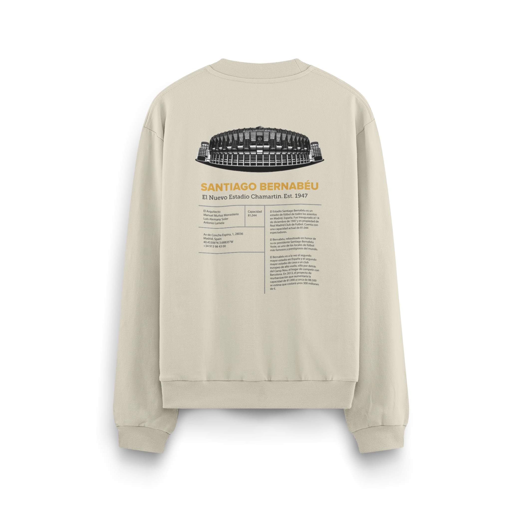 Santiago Bernabeu - Oversize Sweatshirt