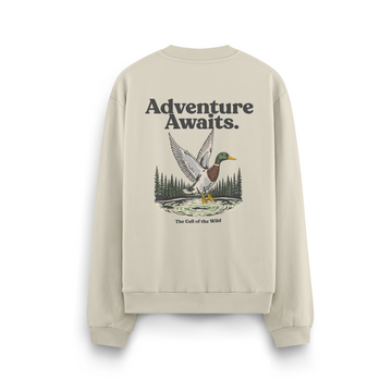 Adventure Awaits - Oversize Sweatshirt