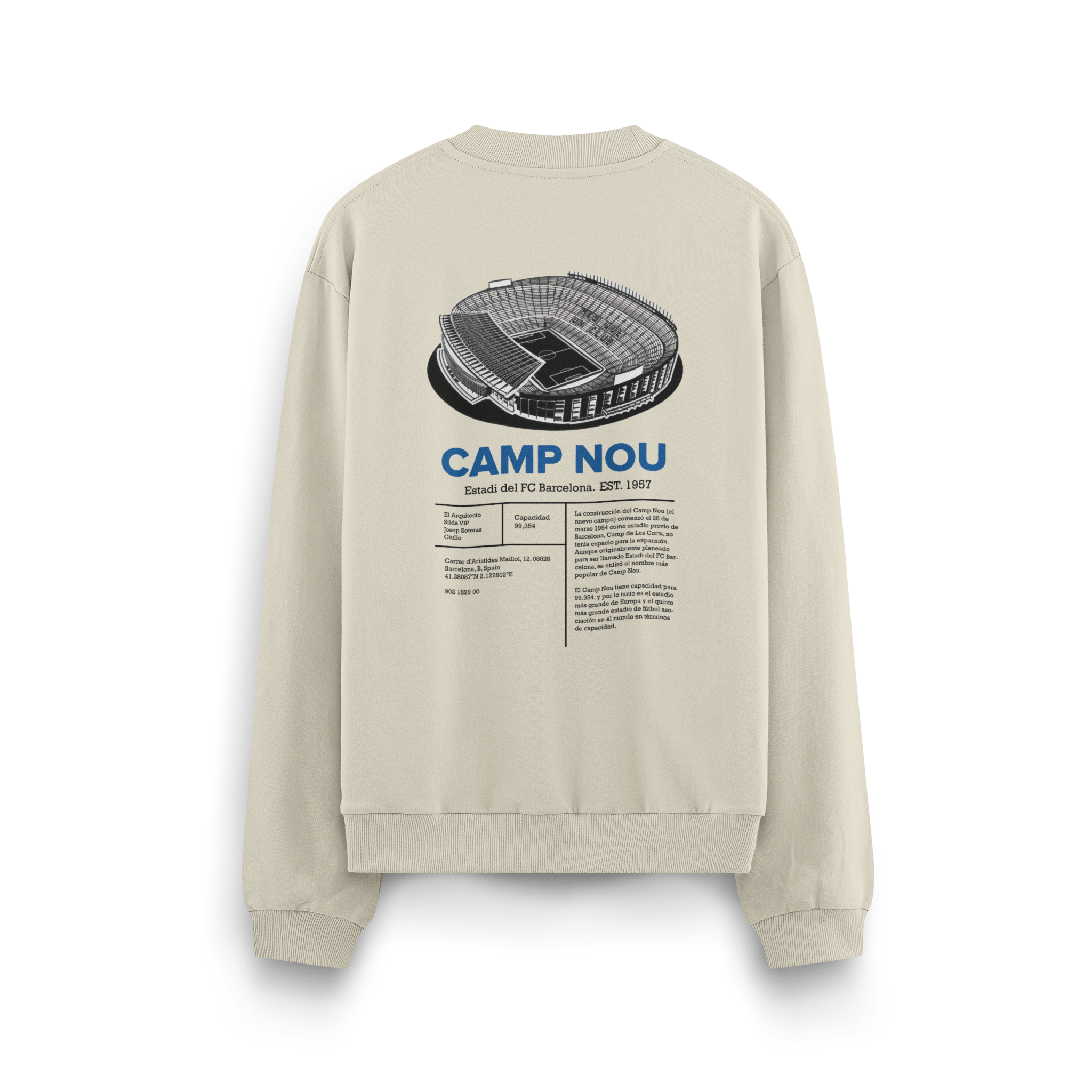 Camp Nou - Oversize Sweatshirt