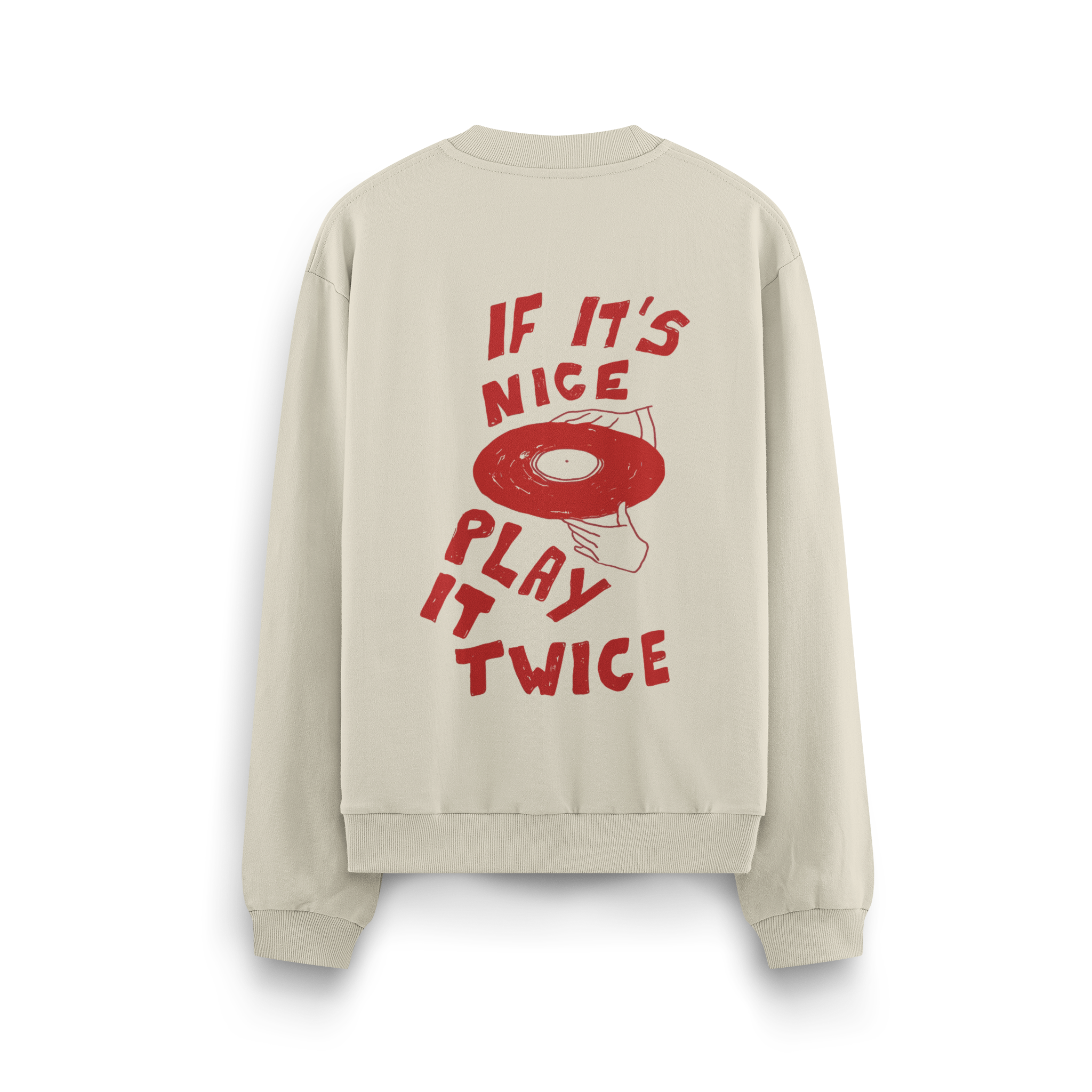 Play Twice - Oversize Sweatshirt