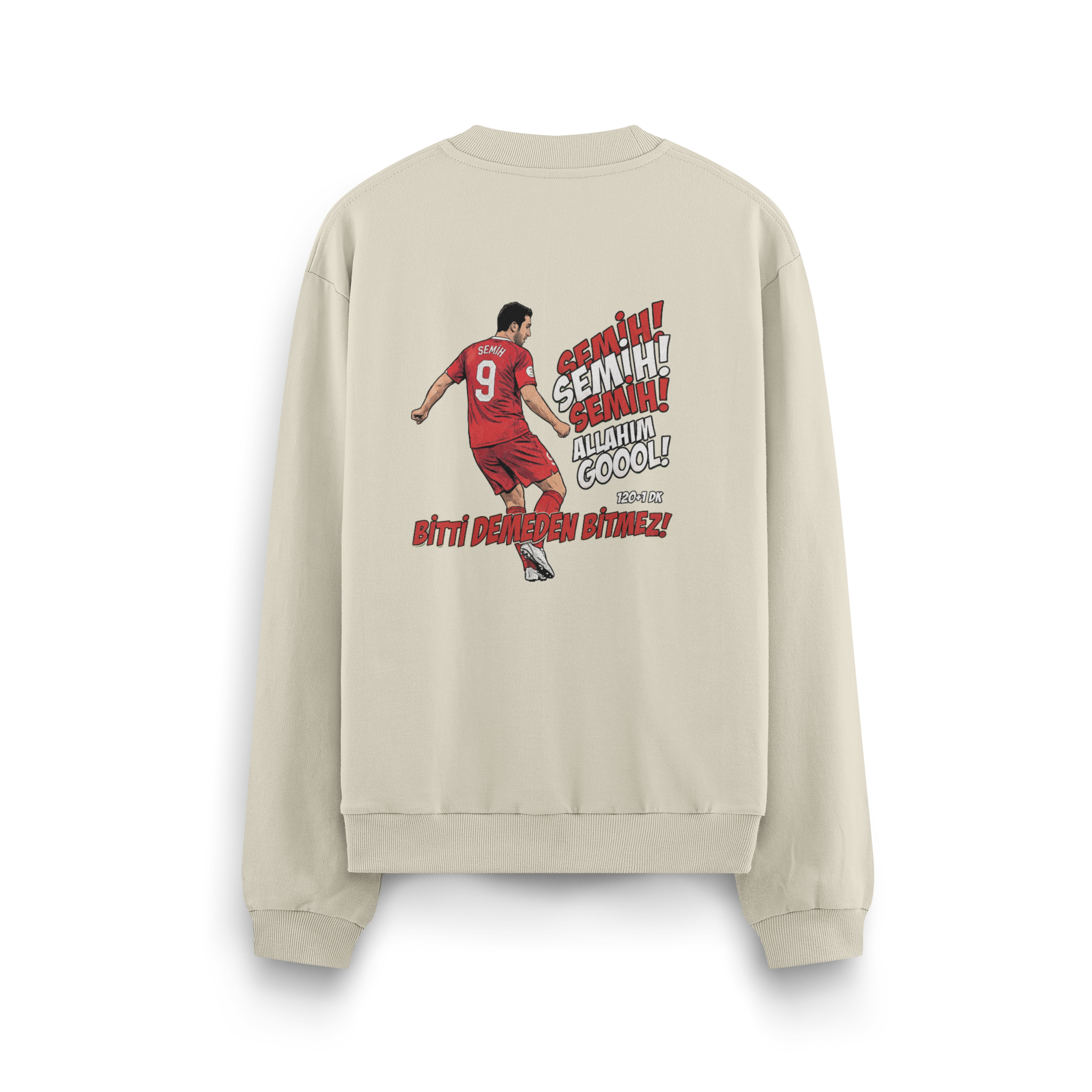 Bitti demeden bitmez - Oversize Sweatshirt