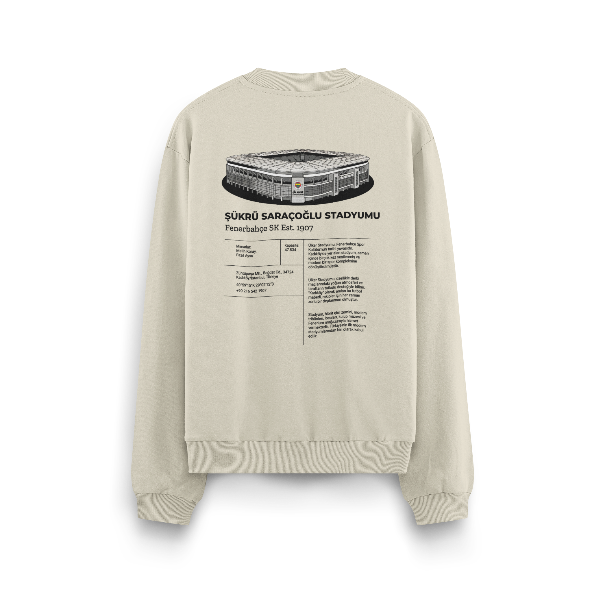 Est 1907 - Oversize Sweatshirt