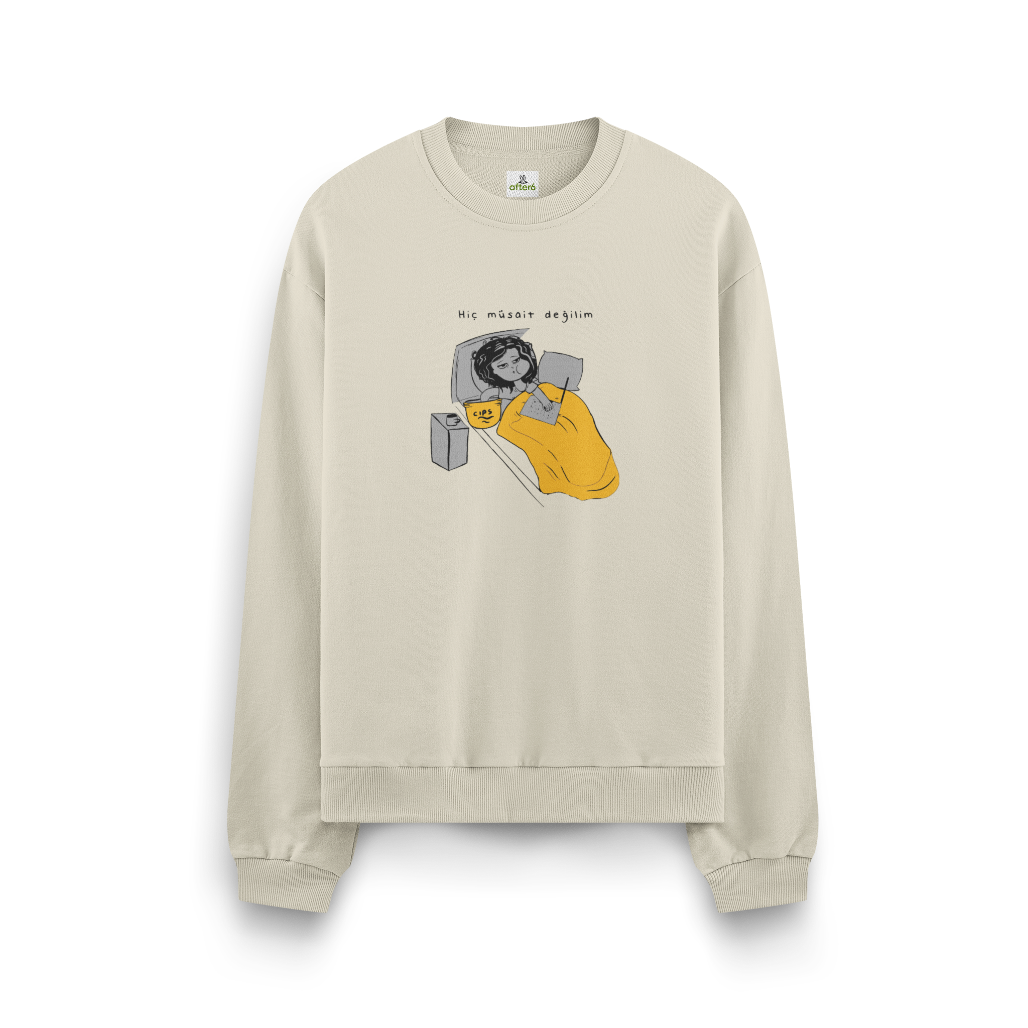 Hiç müsait değilim - Oversize Sweatshirt