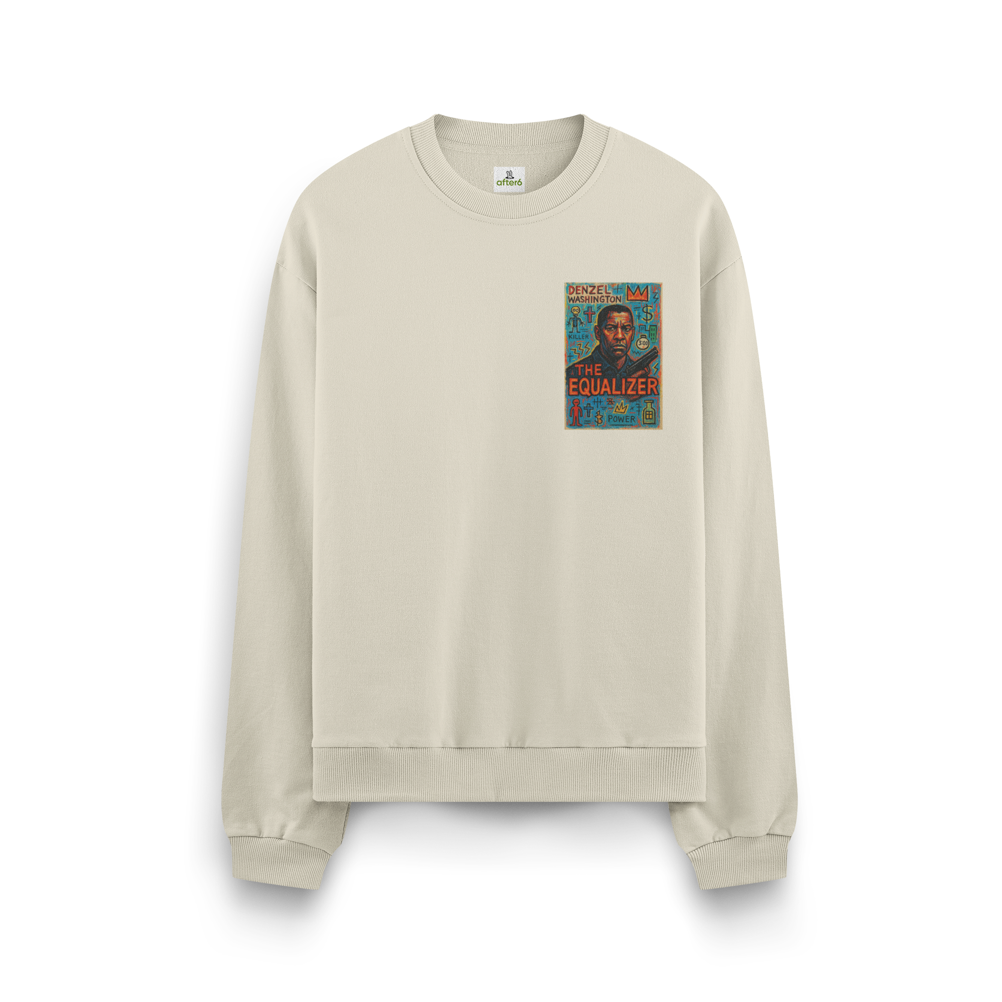 Denzel Washington Card - Oversize Sweatshirt