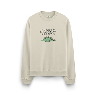 Dinozorlarda - Oversize Sweatshirt