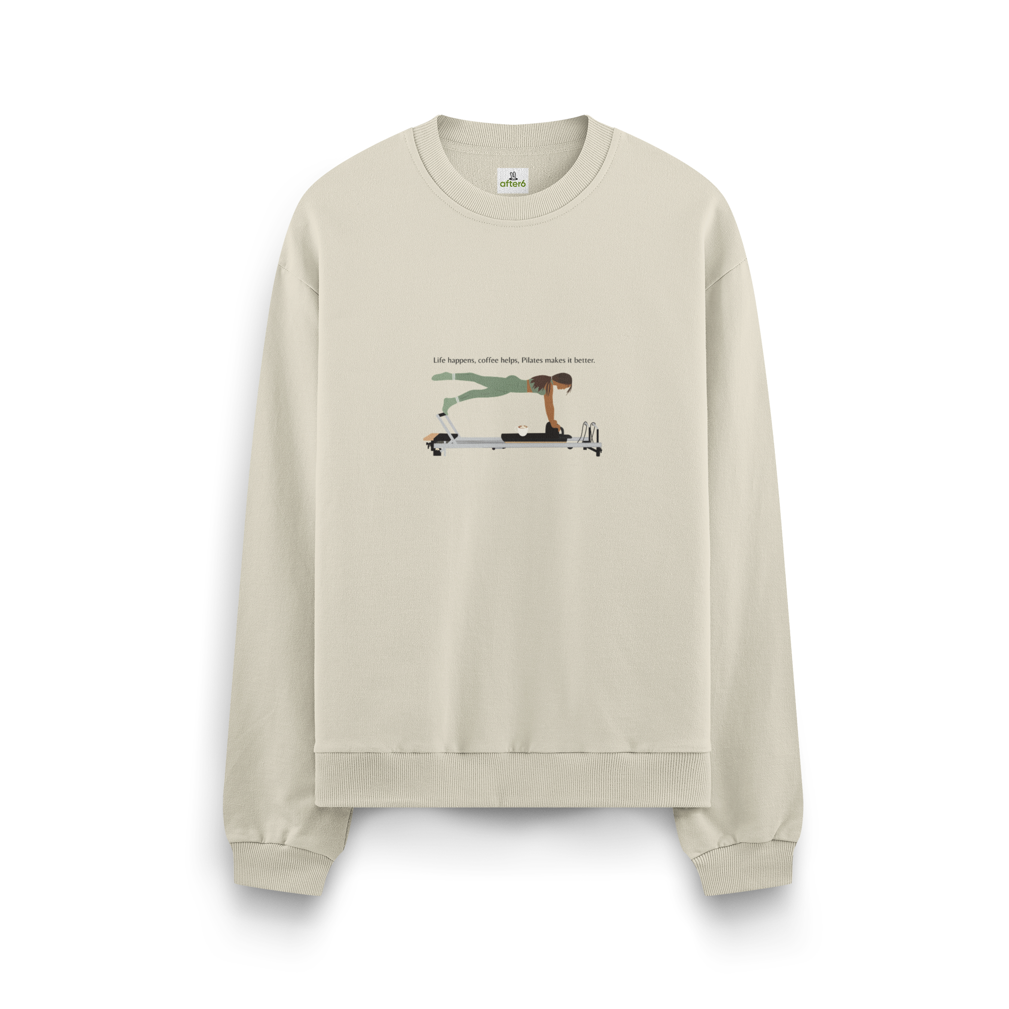 Pilates Makes İs Better - Oversize Sweatshirt