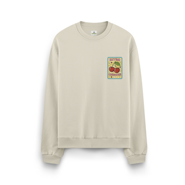 Cherries Card - Oversize Sweatshirt