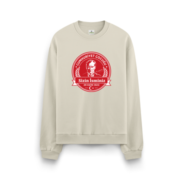 Cumhuriyet Çocuğu - Oversize Sweatshirt