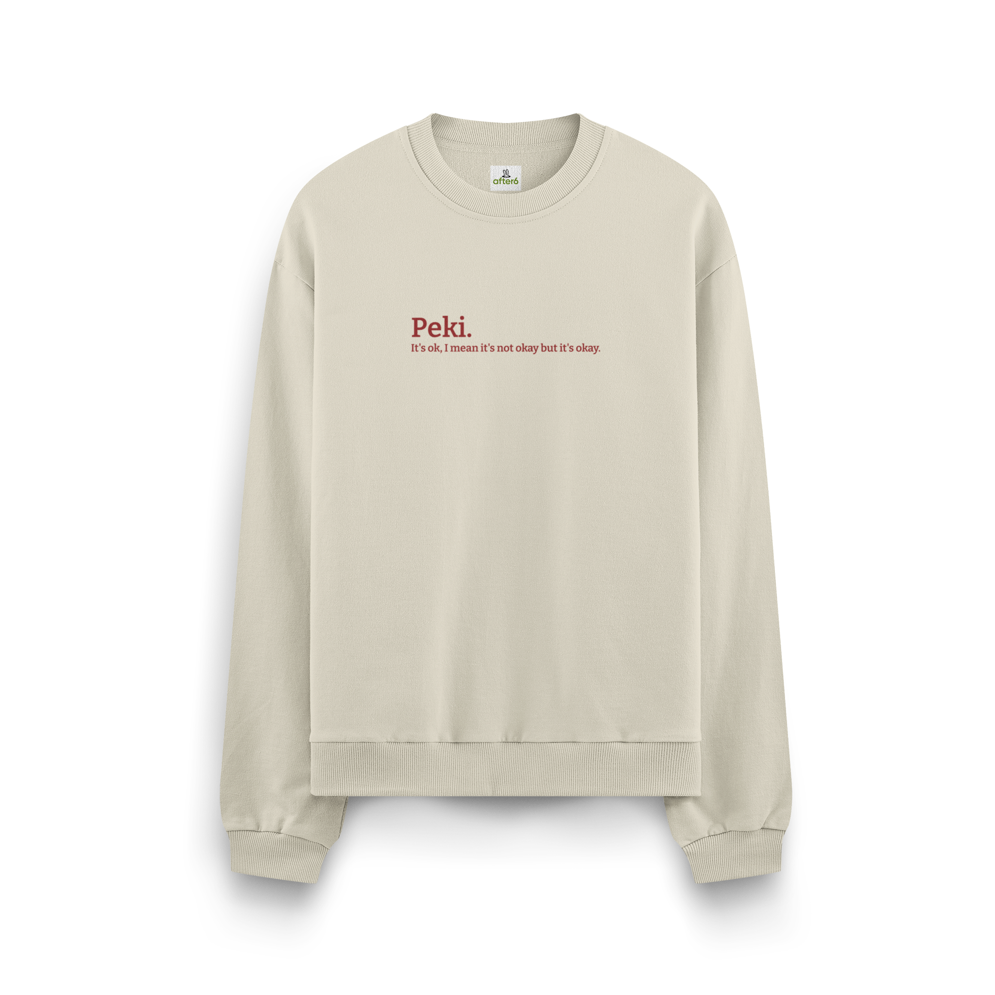 Peki - Oversize Sweatshirt