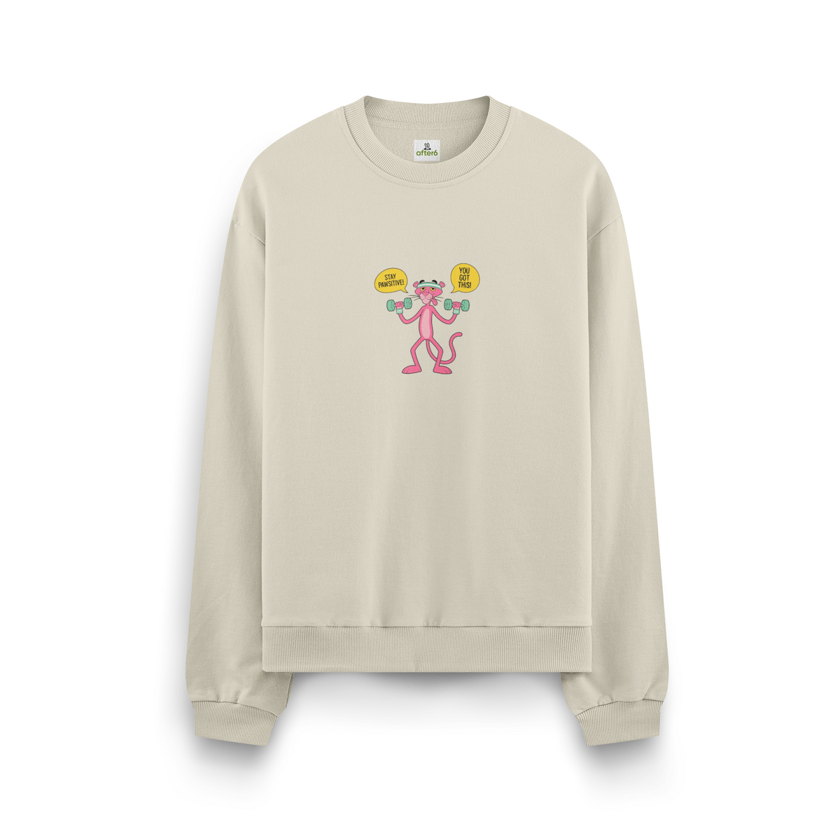 Stay Pawsitive - Oversize Sweatshirt