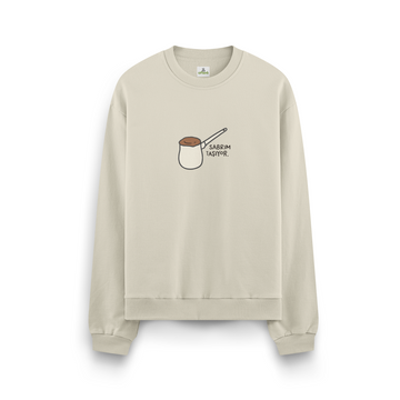 Sabrım taşıyor - Oversize Sweatshirt