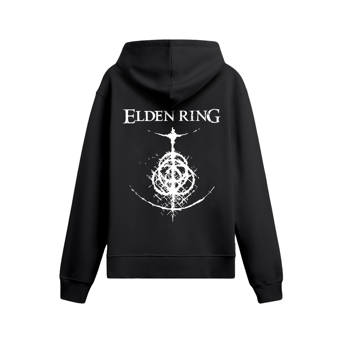 Elden Ring - Oversize Hoodie Siyah ARKA