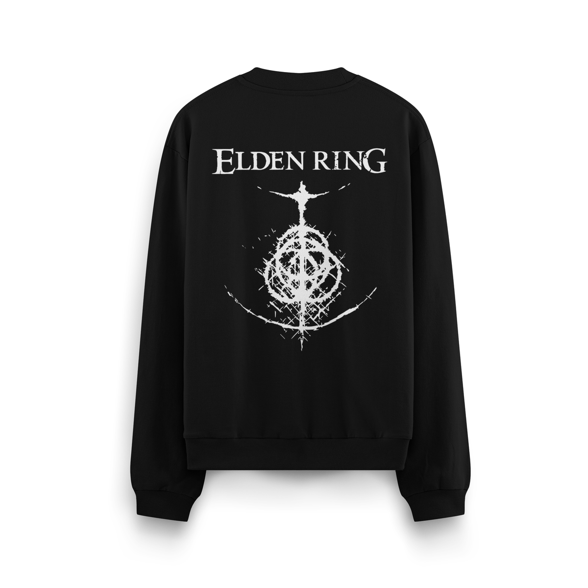 Elden Ring - Oversize Sweatshirt Siyah ARKA
