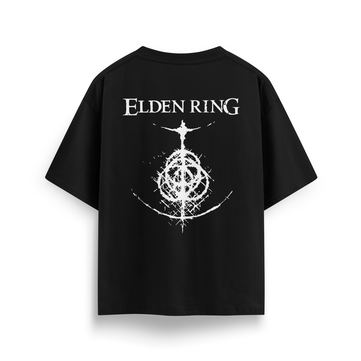 Elden Ring - Oversize T-Shirt Siyah ARKA