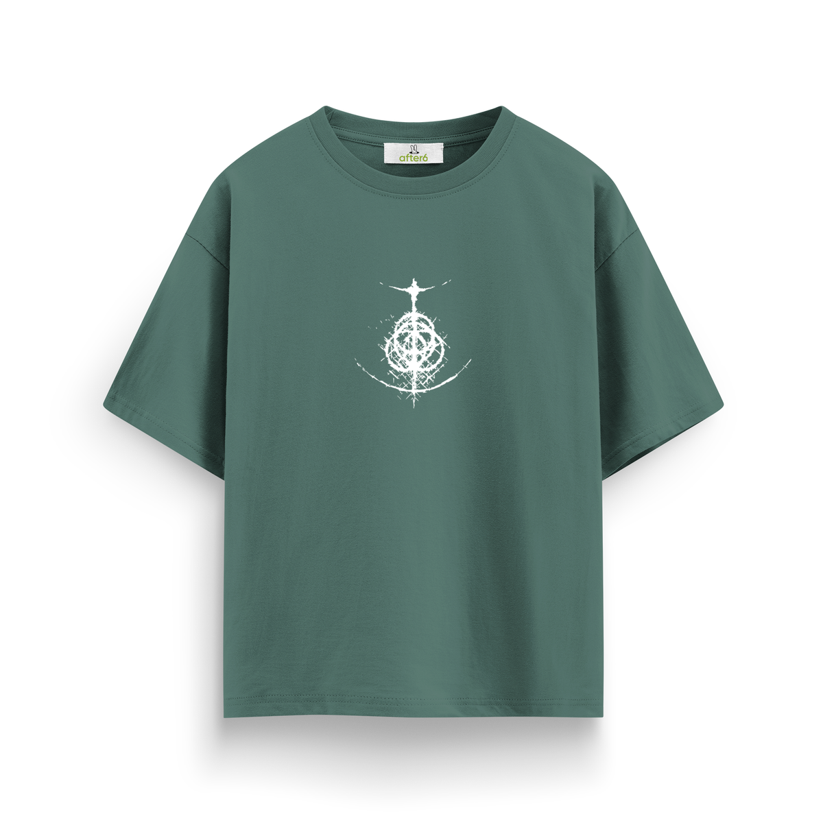 Elden Ring - Oversize T-Shirt Yeşil ÖN
