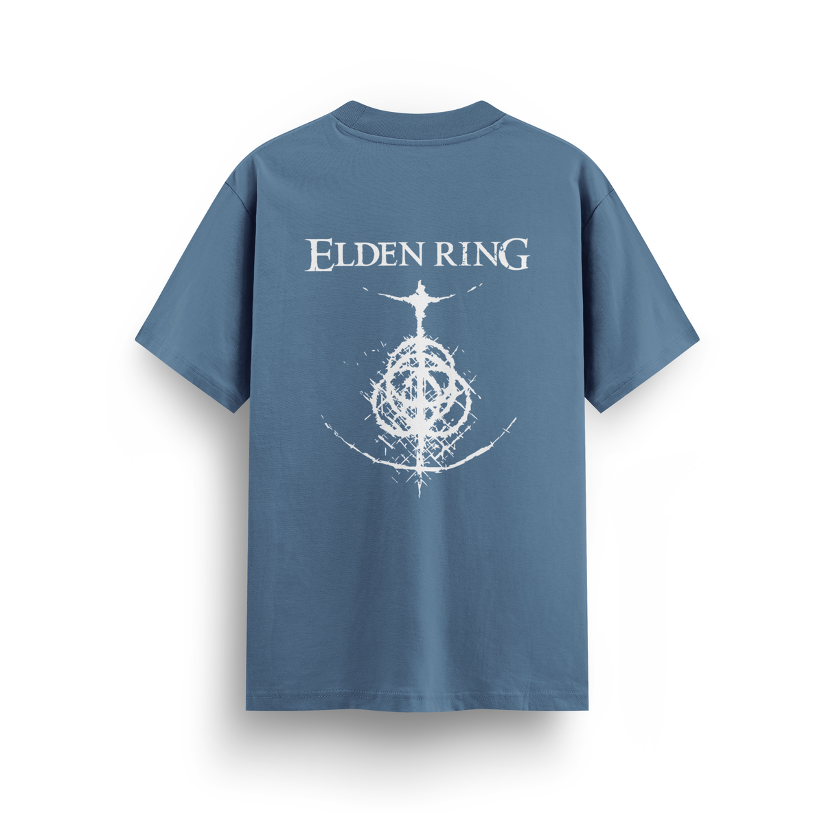 Elden Ring - Regular T-shirt Antrasit Mavi ARKA