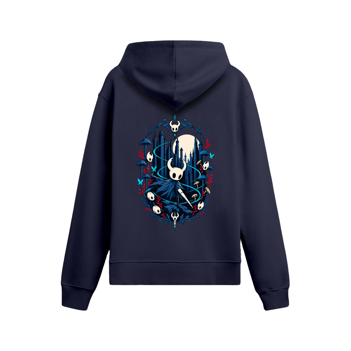 Hollow Knight - Oversize Hoodie Lacivert ARKA