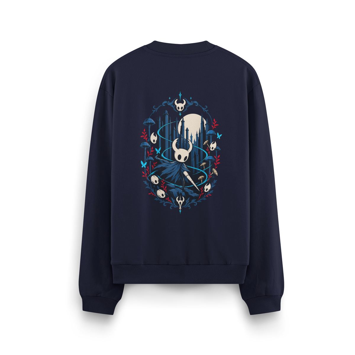 Hollow Knight - Oversize Sweatshirt Lacivert ARKA