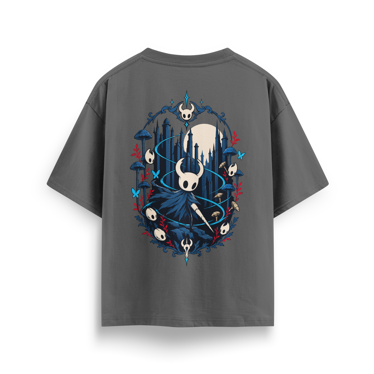 Hollow Knight - Oversize T-Shirt Antrasit ARKA