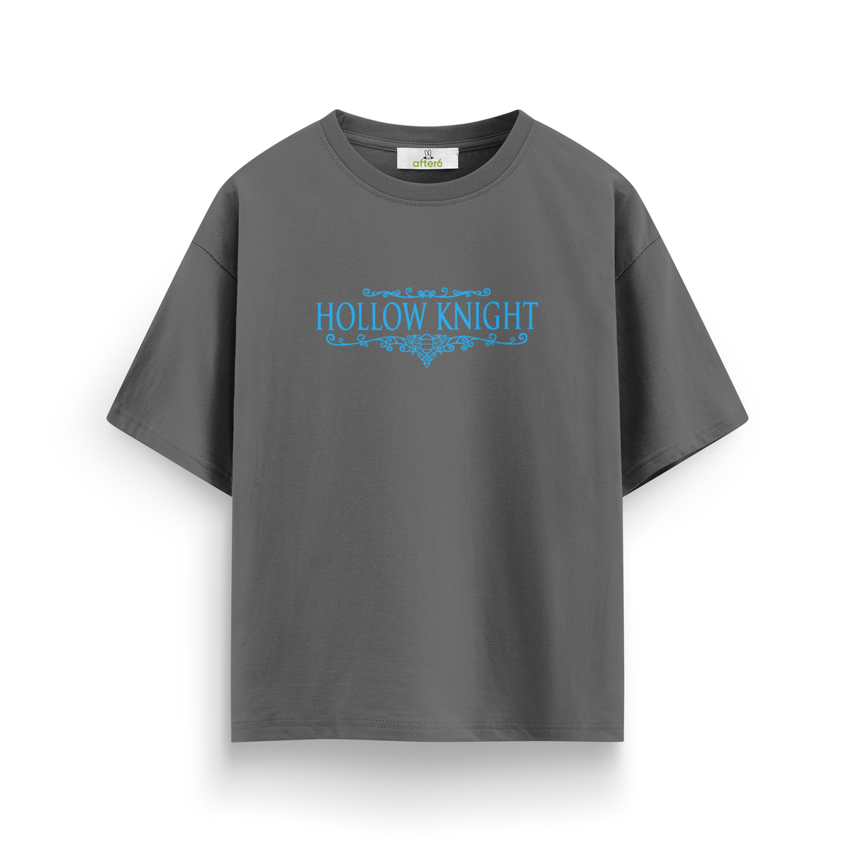 Hollow Knight - Oversize T-Shirt Antrasit ÖN