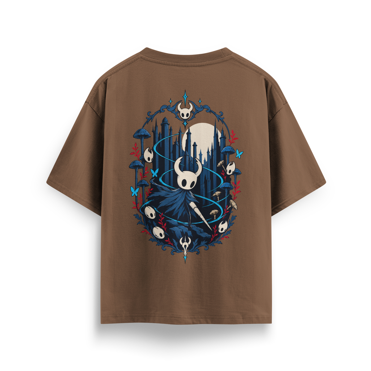 Hollow Knight - Oversize T-Shirt Kahverengi ARKA