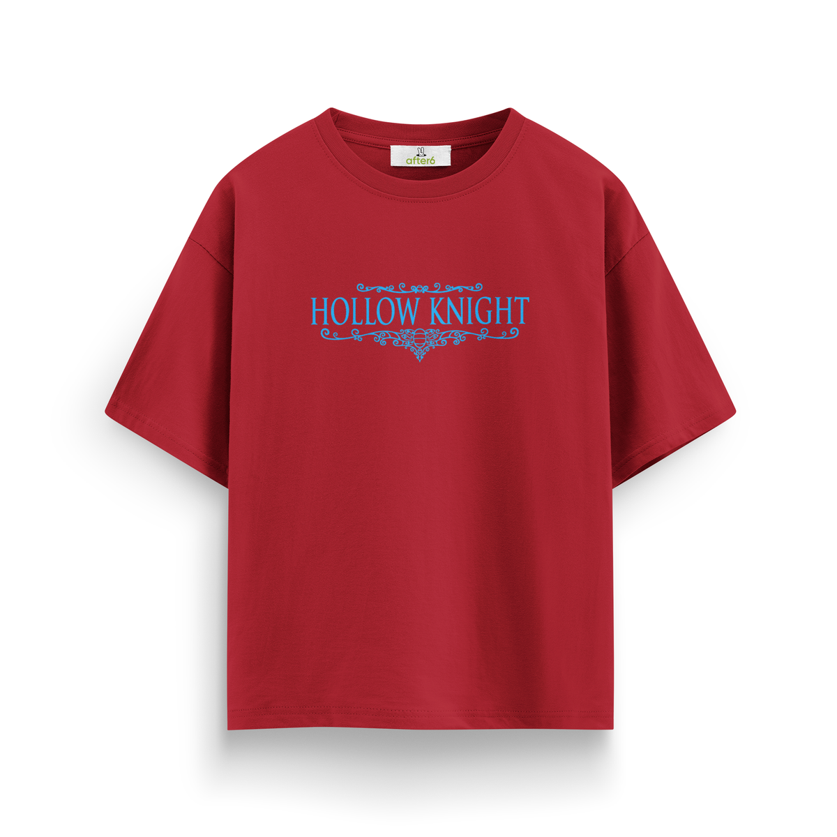 Hollow Knight - Oversize T-Shirt Kırmızı ÖN